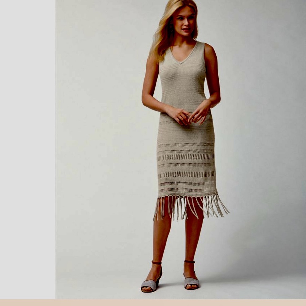 Cedar Pointelle Dress